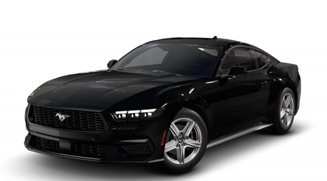 Shadow Black 2026 Ford Mustang Coupe Rear-Wheel Drive Automatic