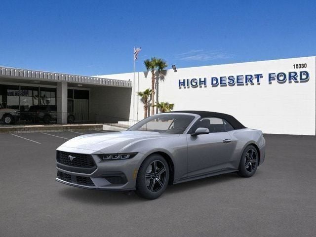 Gray Metallic 2025 Ford Mustang Convertible Rear-Wheel Drive Automatic