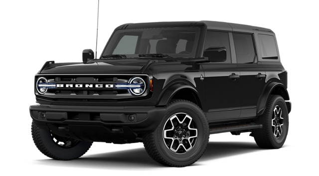 Shadow Black 2026 Ford Bronco SUV / Crossover Four-Wheel Drive Automatic