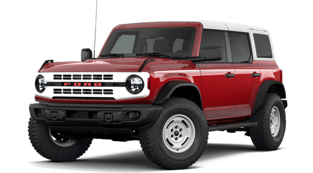 Ruby Red Metallic Tinted Clearcoat 2026 Ford Bronco SUV / Crossover Four-Wheel Drive Automatic