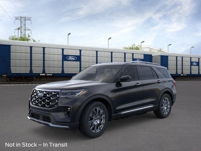 Agate Black Metallic 2026 Ford Explorer SUV / Crossover Rear-Wheel Drive Automatic