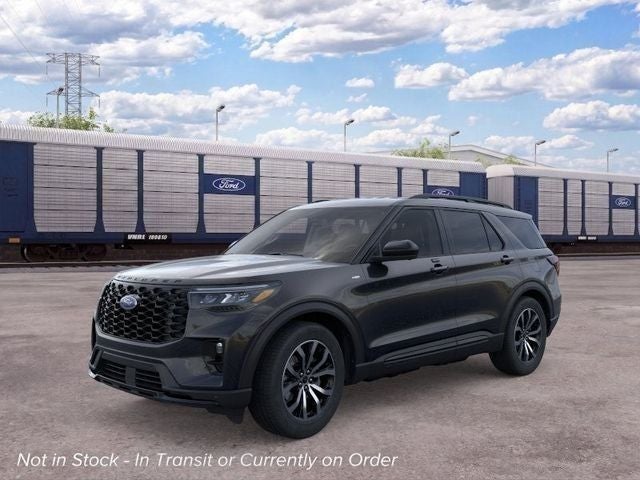 Agate Black Metallic 2026 Ford Explorer SUV / Crossover Rear-Wheel Drive Automatic