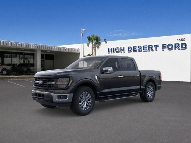 Black Metallic 2025 Ford F-150 Pickup Truck Four-Wheel Drive Automatic