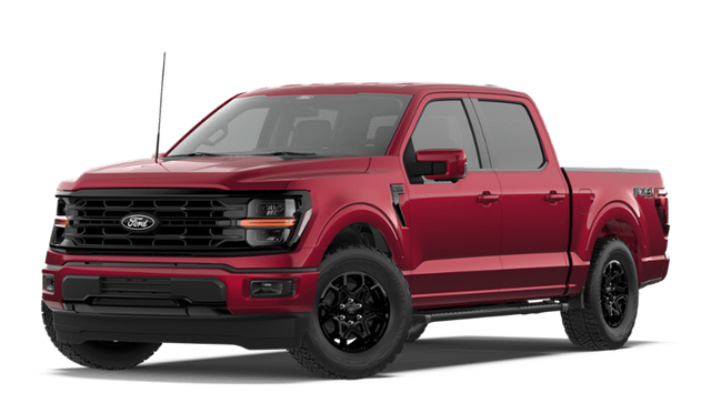 Ruby Red Metallic Tinted Clearcoat 2026 Ford F-150 Pickup Truck Four-Wheel Drive Automatic