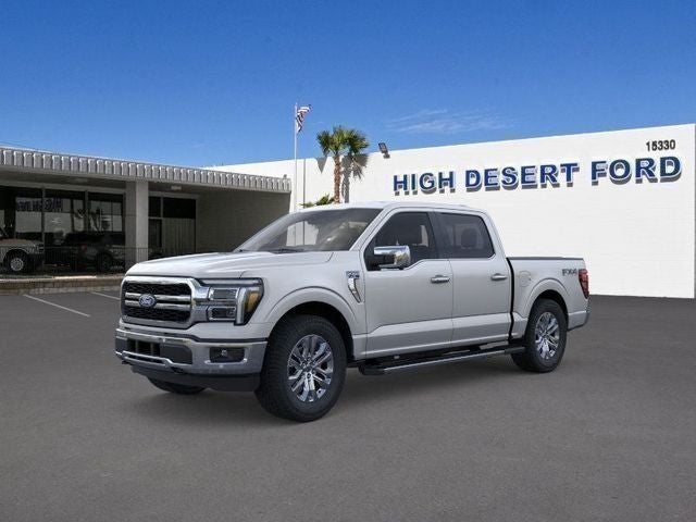 Iconic Silver Metallic 2025 Ford F-150 Pickup Truck Four-Wheel Drive Automatic