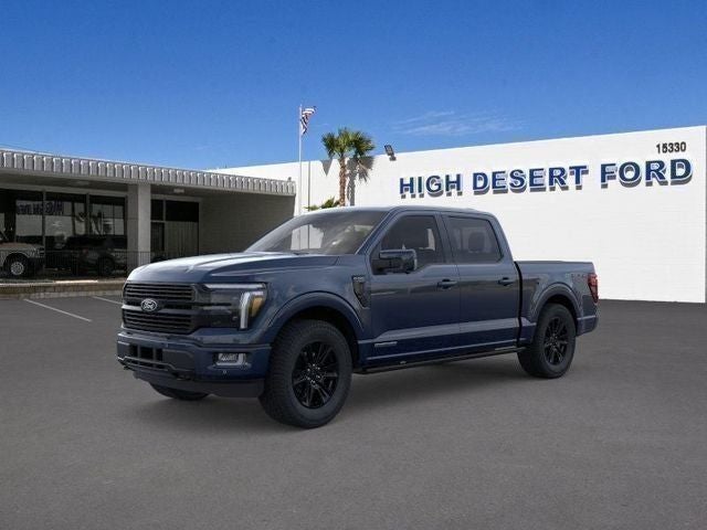 Antimatter Blue Metallic 2025 Ford F-150 Pickup Truck Four-Wheel Drive Automatic