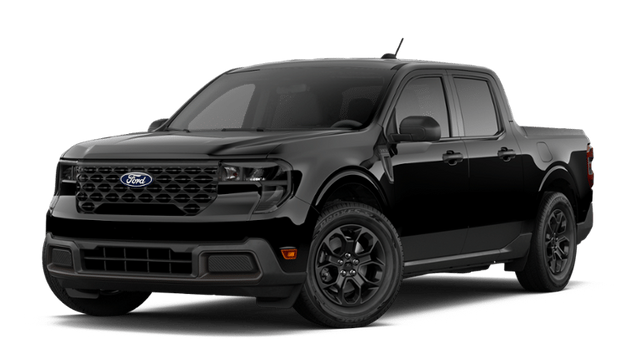 Shadow Black 2026 Ford Maverick Pickup Truck Front-Wheel Drive Continuously Variable Transmission