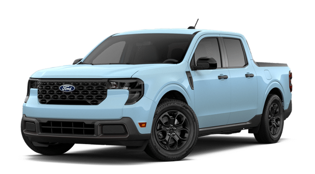 Light Blue 2026 Ford Maverick Pickup Truck All-Wheel Drive 8-Speed Automatic