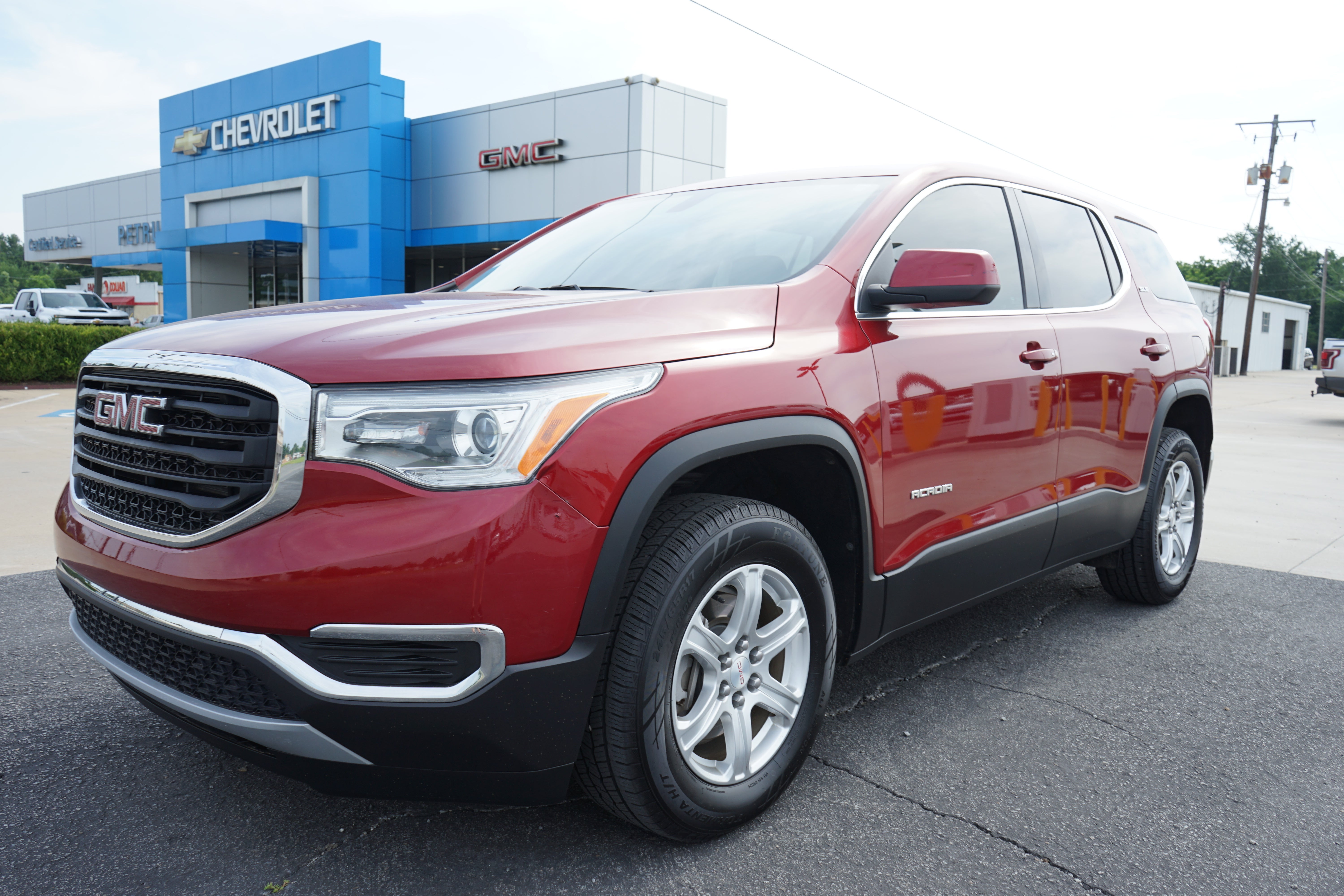 Red Quartz Tintcoat 2019 GMC Acadia SUV / Crossover Front-Wheel Drive Automatic