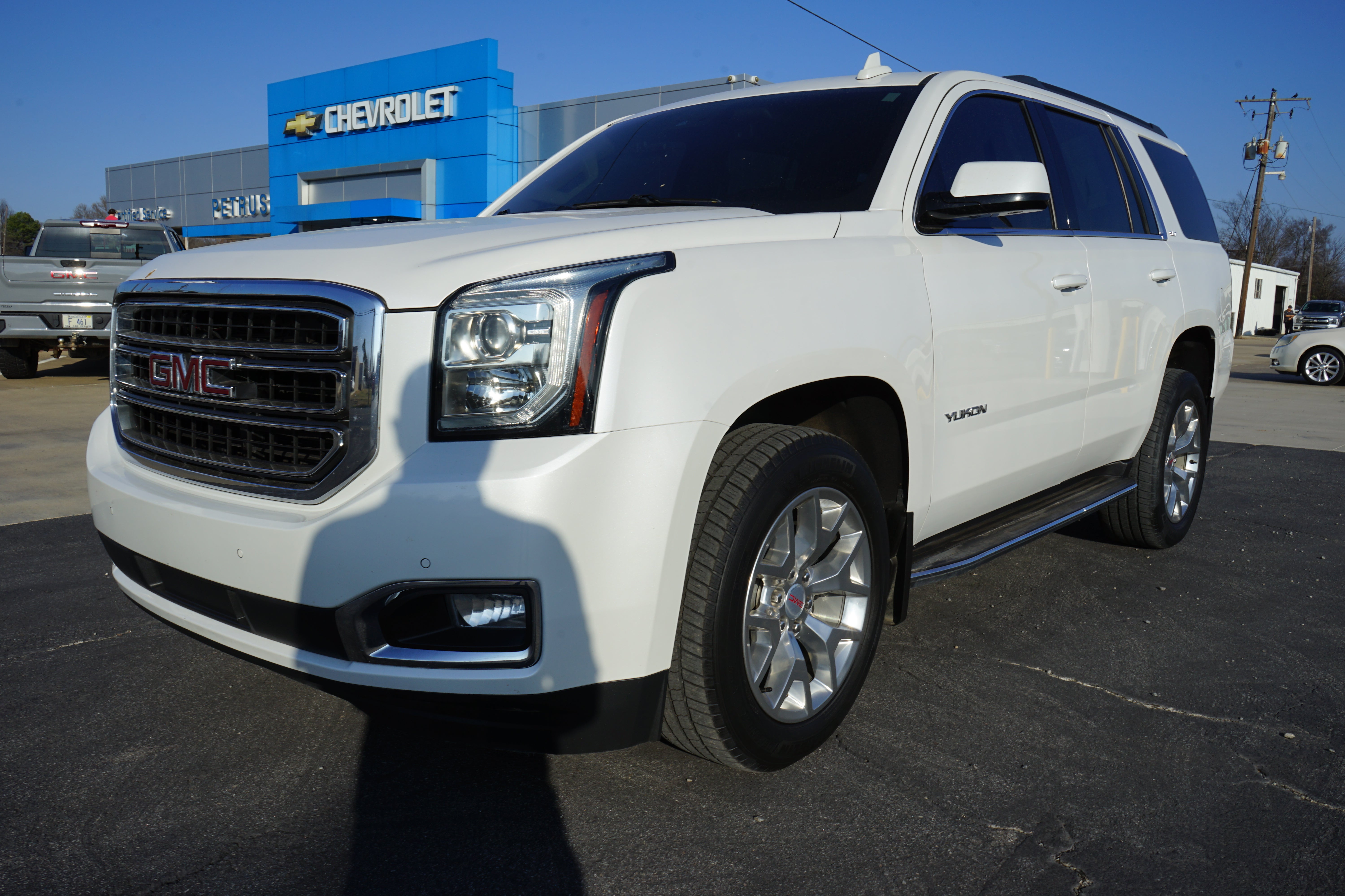 White Frost Tricoat 2020 GMC Yukon SUV / Crossover 4X2 Automatic