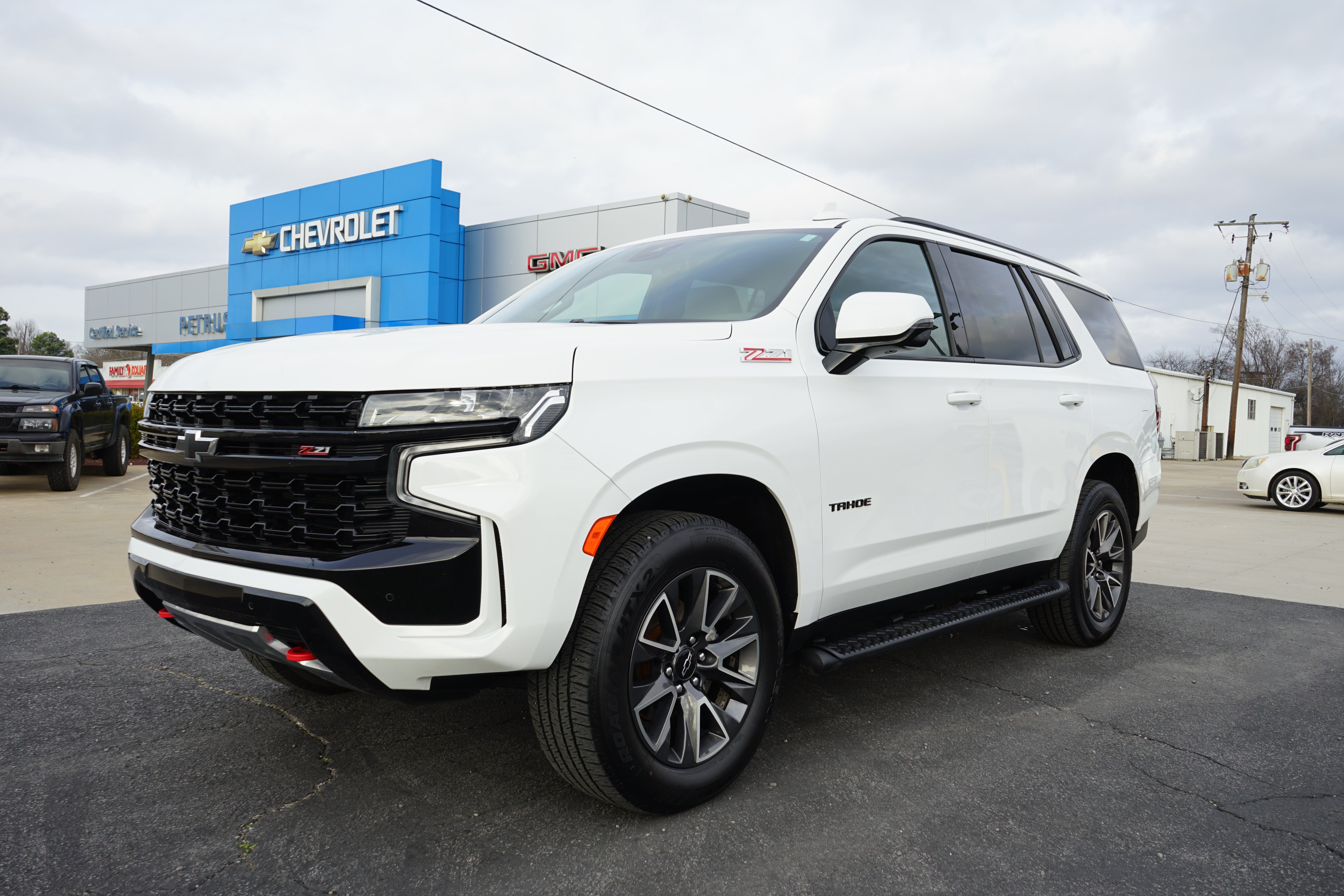 Summit White 2023 Chevrolet Tahoe Z71 4WD SUV / Crossover Four-Wheel Drive Automatic