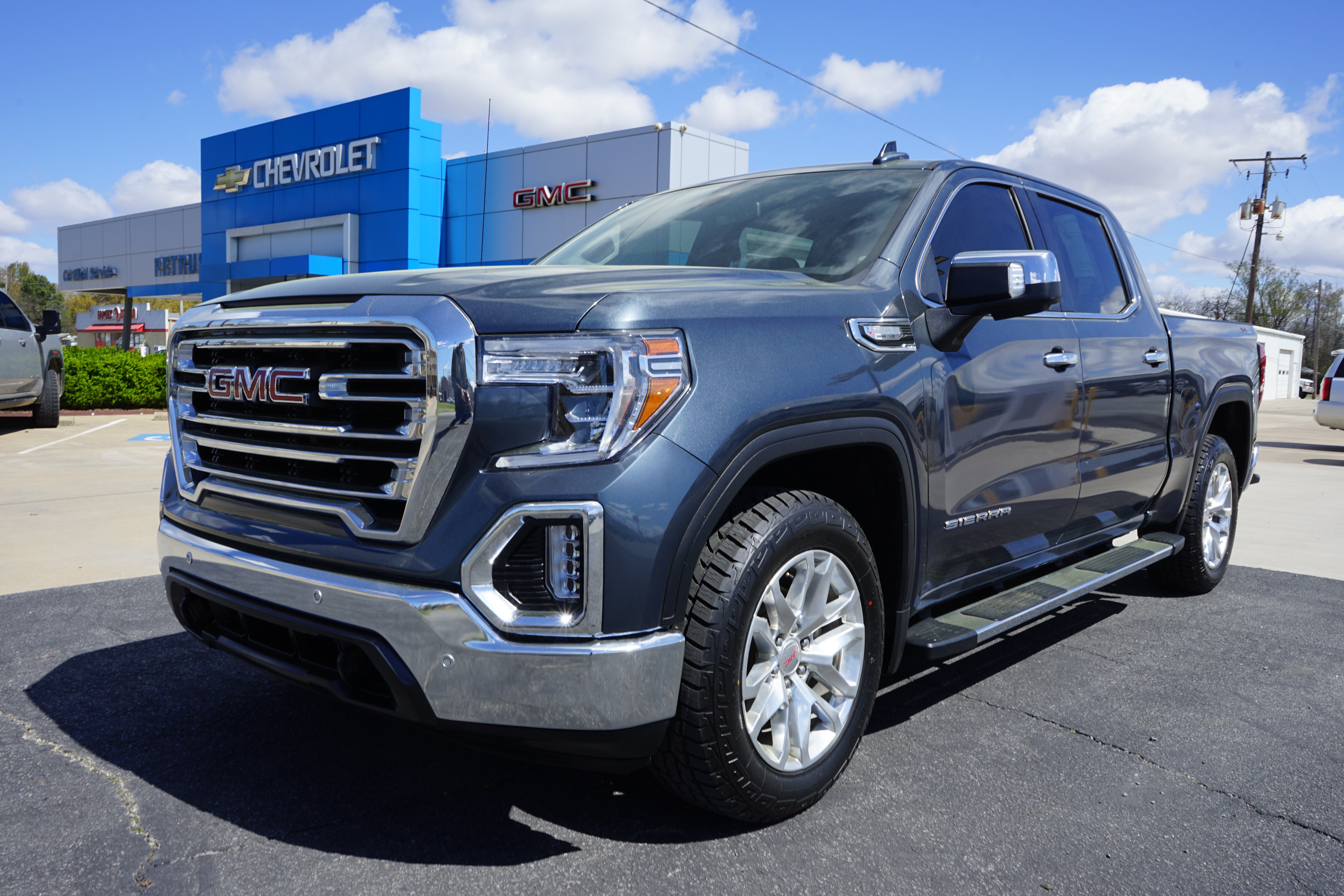 Gray (Dark Sky Metallic) 2021 GMC Sierra 1500 Pickup Truck Four-Wheel Drive Automatic