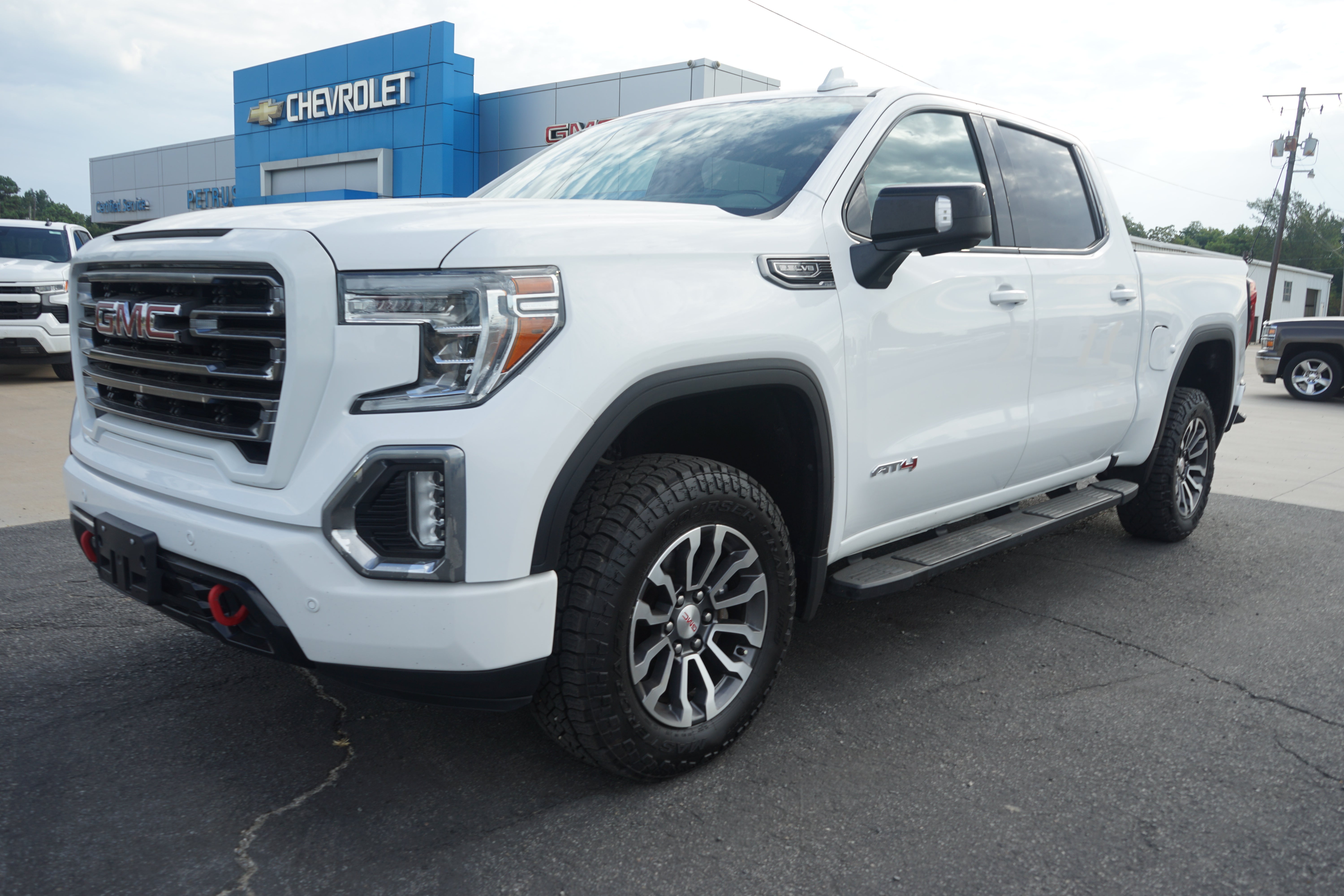 Summit White 2019 GMC Sierra 1500 Pickup Truck Four-Wheel Drive Automatic