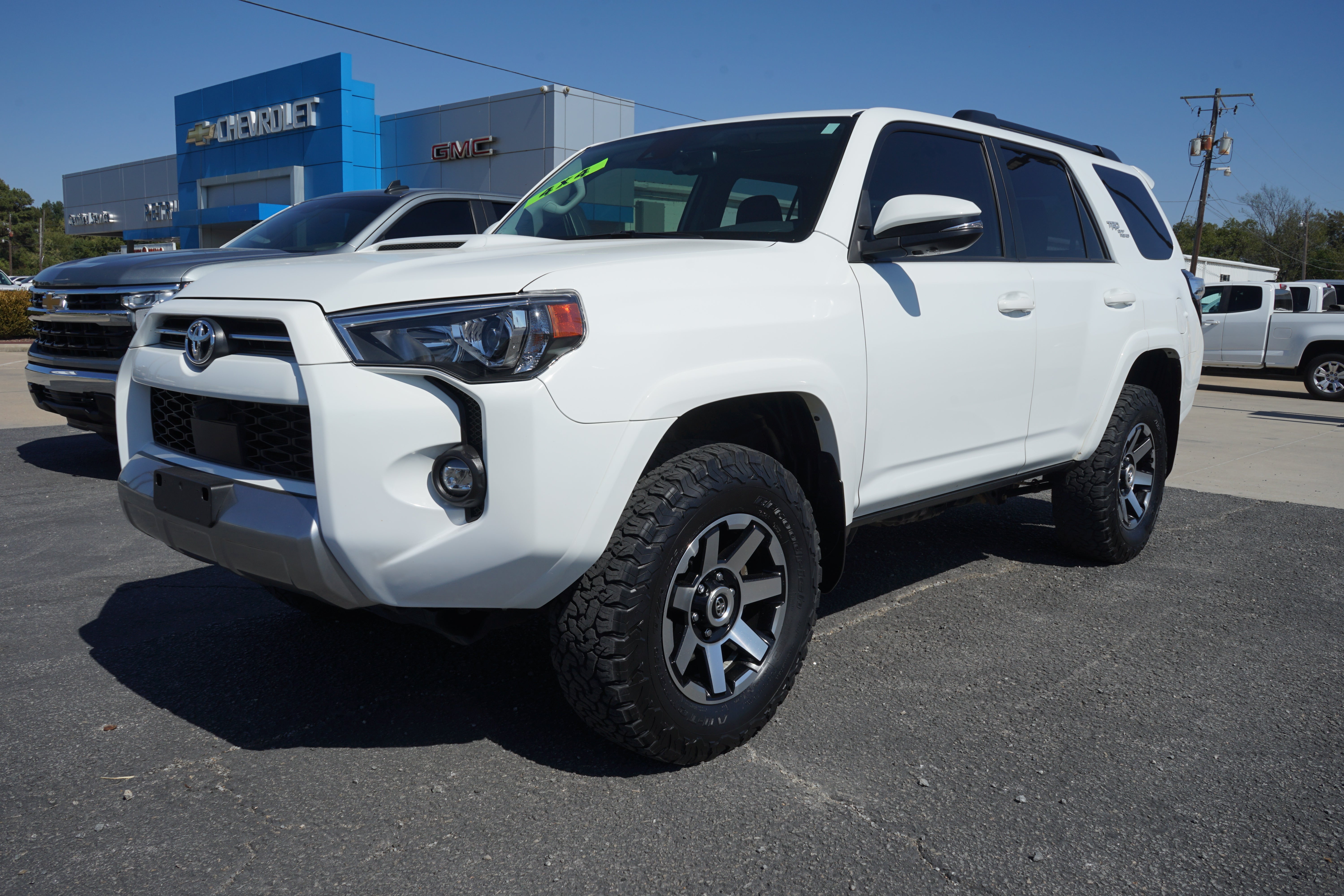 White 2023 Toyota 4Runner SUV / Crossover Four-Wheel Drive Automatic