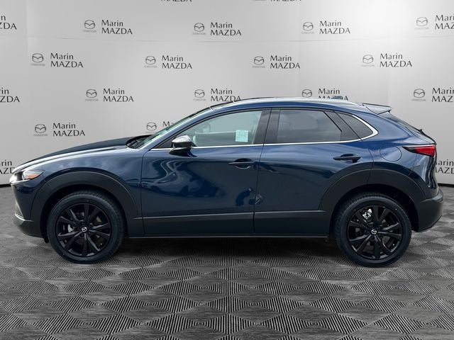 Used 2021 Deep Crystal Blue Mica Mazda Turbo image 2