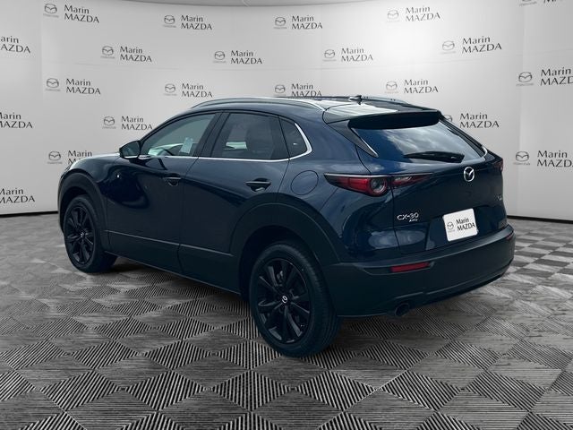 Used 2021 Deep Crystal Blue Mica Mazda Turbo image 3