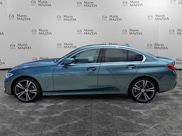 Used 2021 Blue Ridge Mountain Metallic BMW 330i image 2