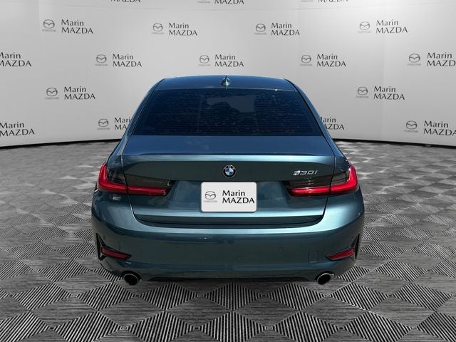 Used 2021 Blue Ridge Mountain Metallic BMW 330i image 4