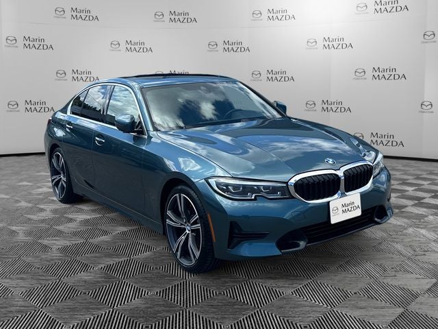 Used 2021 Blue Ridge Mountain Metallic BMW 330i image 7
