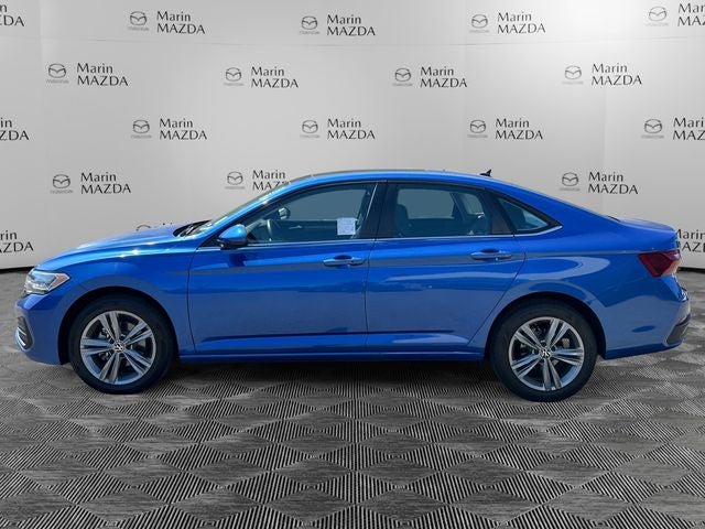Used 2024 Rising Blue Metallic Volkswagen 1.5T SE image 2