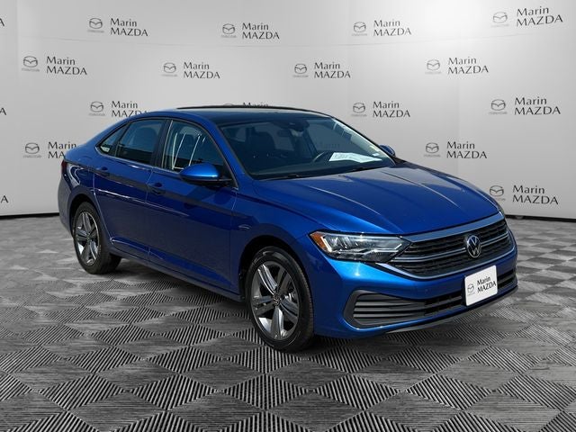 Used 2024 Rising Blue Metallic Volkswagen 1.5T SE image 7