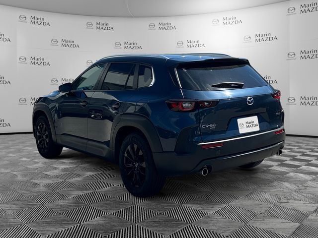 Used 2025 Ingot Blue Metallic Mazda 2.5 S Preferred Package image 3