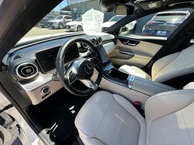 Used 2022 Polar White Mercedes-Benz C 300 image 29