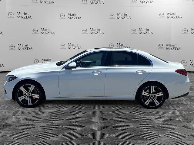 Used 2022 Polar White Mercedes-Benz C 300 image 2