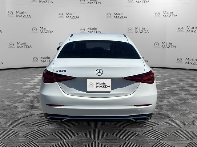 Used 2022 Polar White Mercedes-Benz C 300 image 4