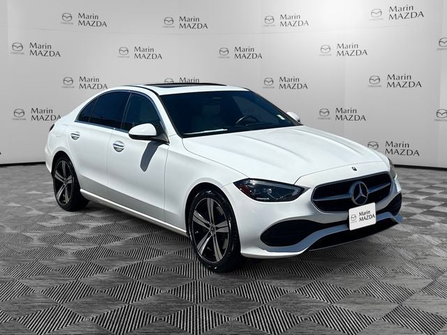 Used 2022 Polar White Mercedes-Benz C 300 image 7