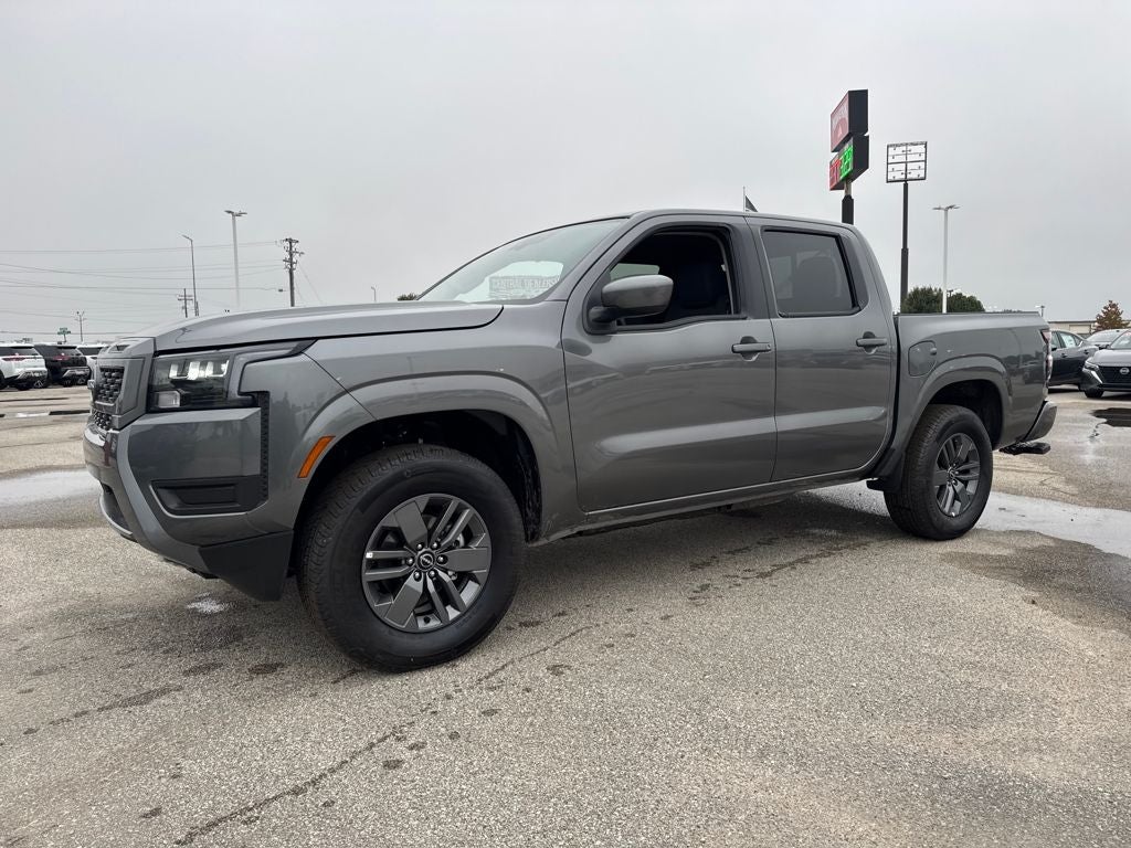 Gray (Gun Metallic) 2026 Nissan Frontier Pickup Truck Four-Wheel Drive 9-Speed Automatic Overdrive