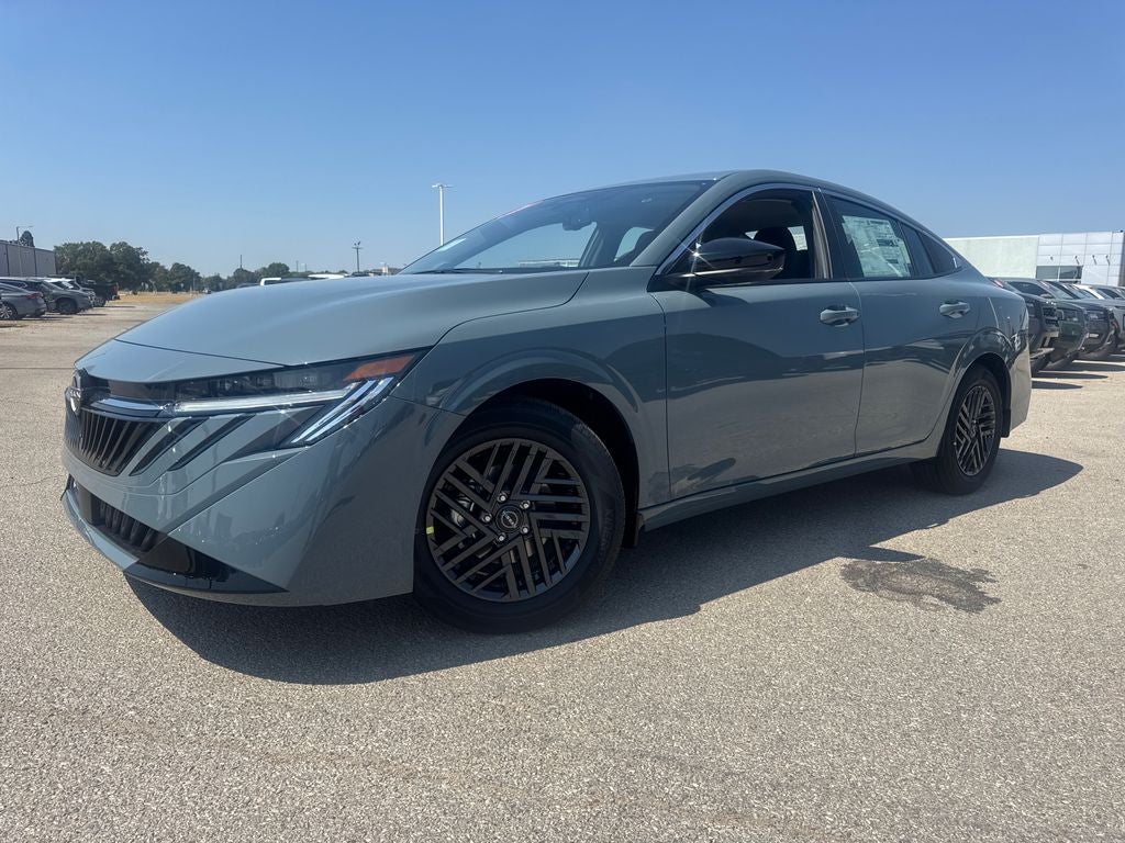 Gray 2027 Nissan Sentra Sedan Front-Wheel Drive Continuously Variable Transmission