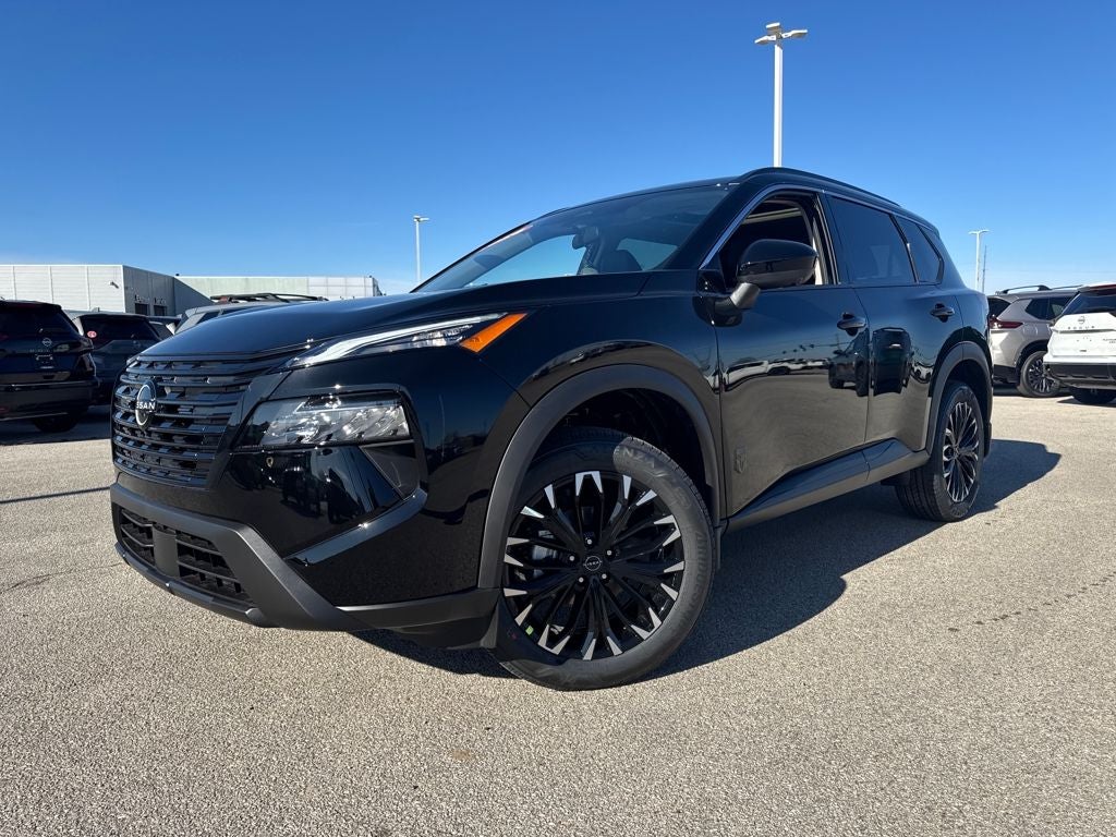 Super Black 2026 Nissan Rogue SUV / Crossover Front-Wheel Drive Continuously Variable Transmission