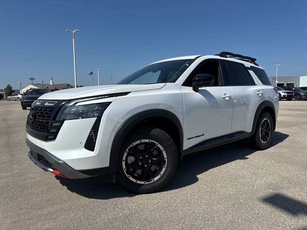 White Pearl 2026 Nissan Pathfinder SUV / Crossover All-Wheel Drive 9-Speed Automatic