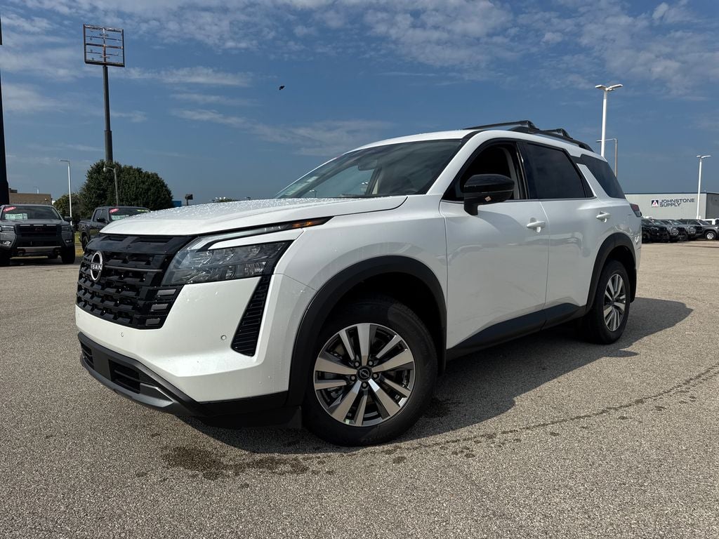 White Pearl 2026 Nissan Pathfinder SUV / Crossover All-Wheel Drive 9-Speed Automatic