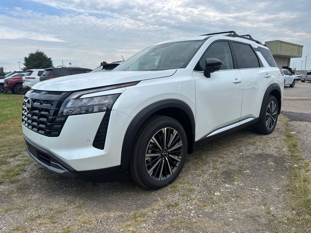White Pearl 2026 Nissan Pathfinder SUV / Crossover All-Wheel Drive 9-Speed Automatic