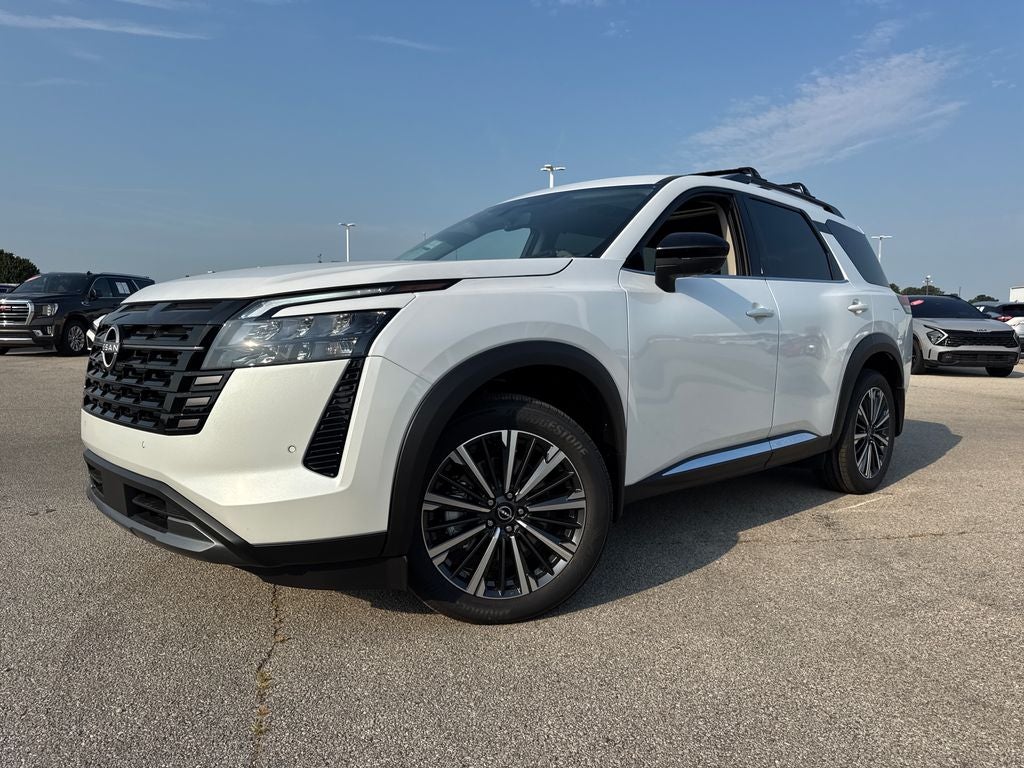 White Pearl 2026 Nissan Pathfinder SUV / Crossover Front-Wheel Drive 9-Speed Automatic