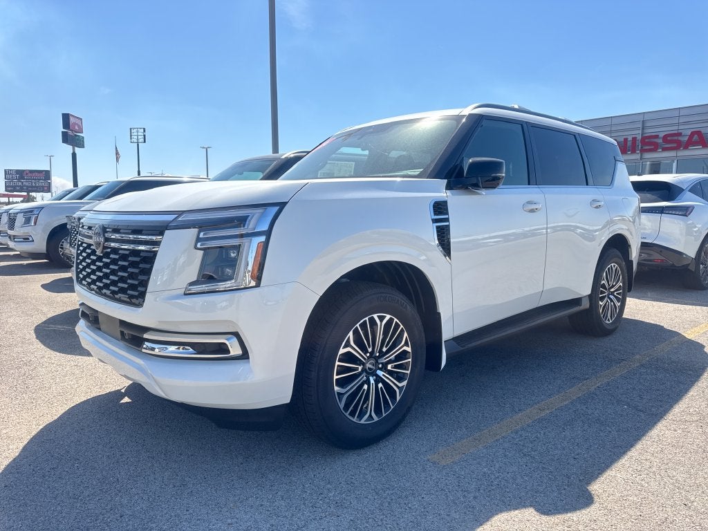 Aspen White Tricoat 2026 Nissan Armada SUV / Crossover Four-Wheel Drive 9-Speed Automatic