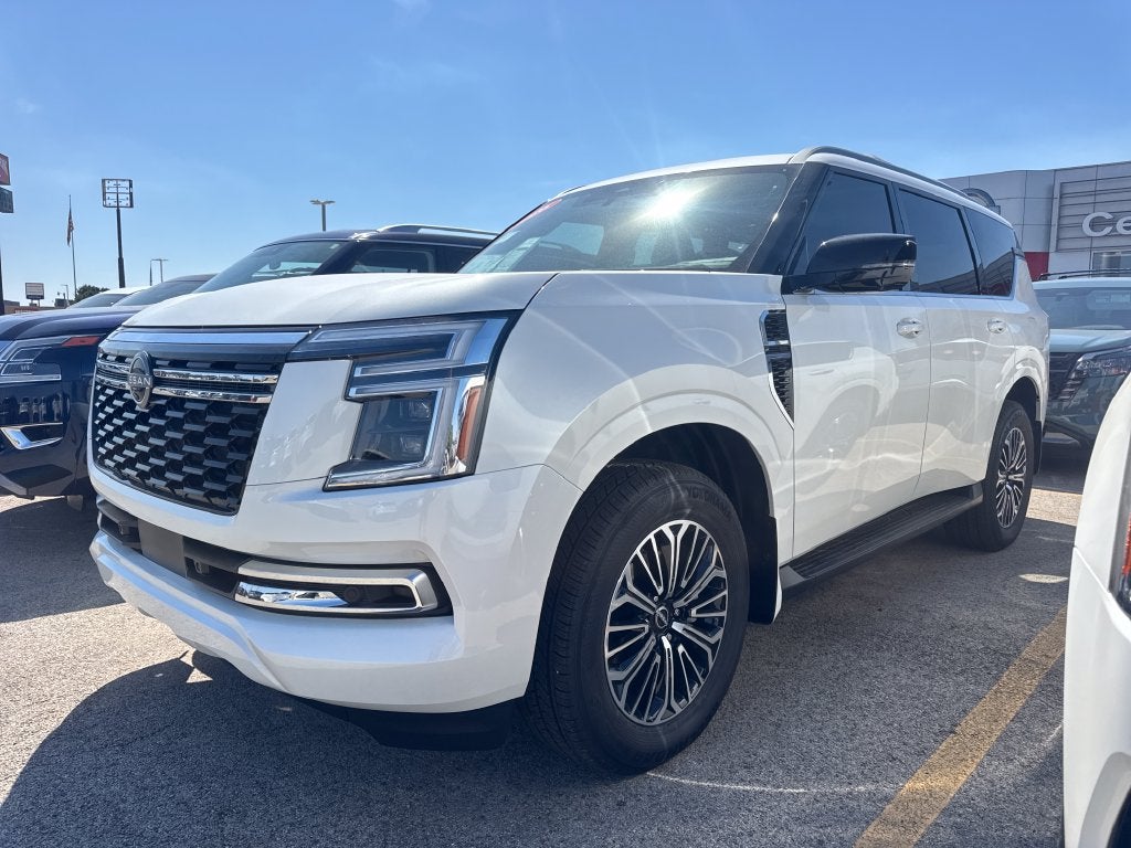 Aspen White Tricoat 2026 Nissan Armada SUV / Crossover Four-Wheel Drive 9-Speed Automatic