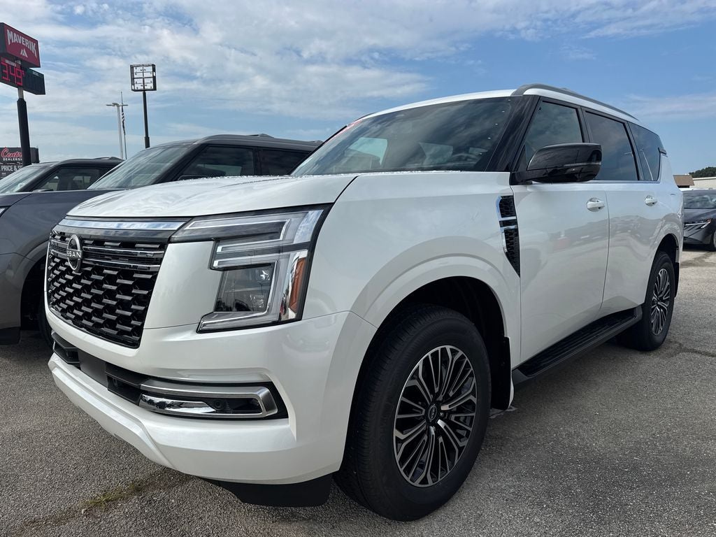 Aspen White Tricoat 2026 Nissan Armada SUV / Crossover 4X2 9-Speed Automatic