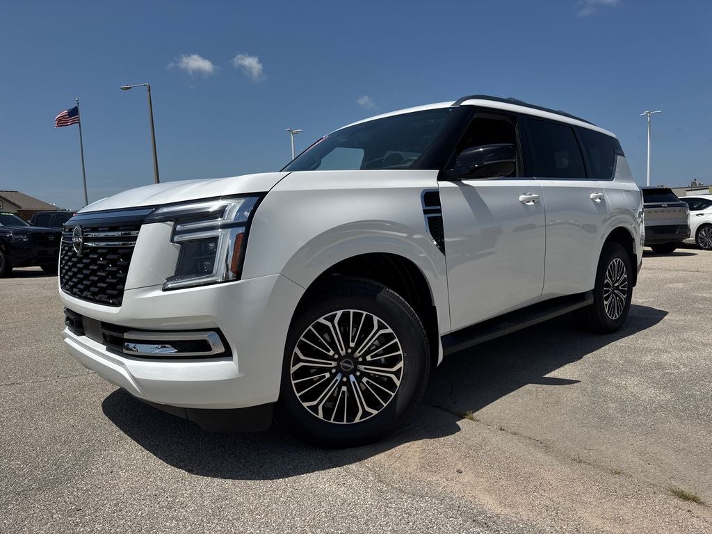 Aspen White Tricoat 2026 Nissan Armada SUV / Crossover 4X2 9-Speed Automatic