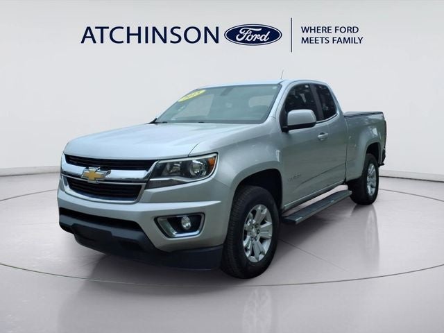 Silver Ice Metallic 2015 Chevrolet Colorado Pickup Truck Four-Wheel Drive 6-Speed Automatic
