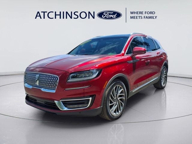 Ruby Red Metallic Tinted Clearcoat 2019 Lincoln Nautilus SUV / Crossover All-Wheel Drive 8-Speed Automatic