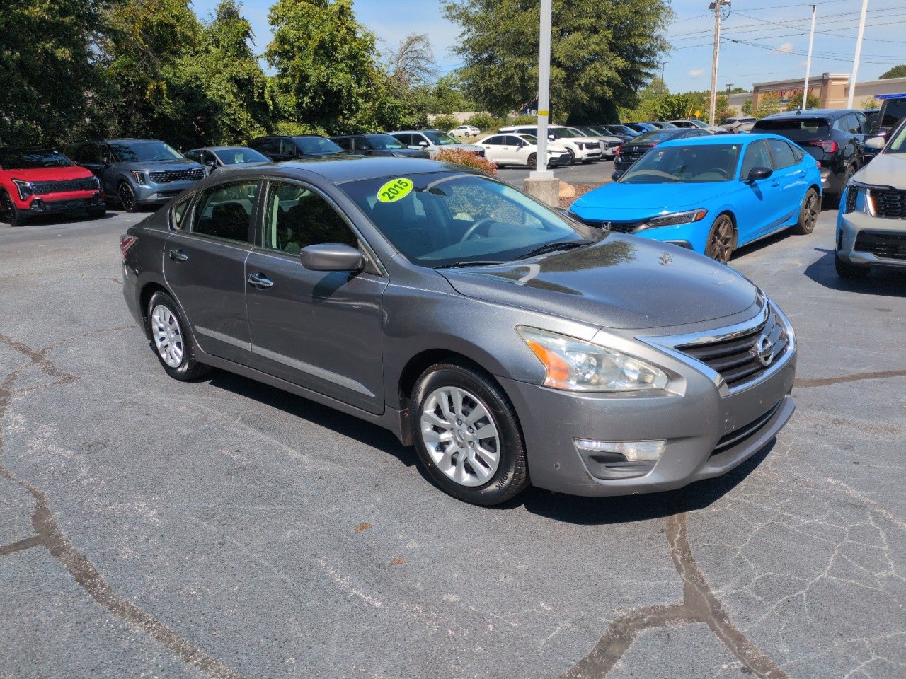 Gray (Gun Metallic) 2015 Nissan Altima Sedan Front-Wheel Drive Automatic