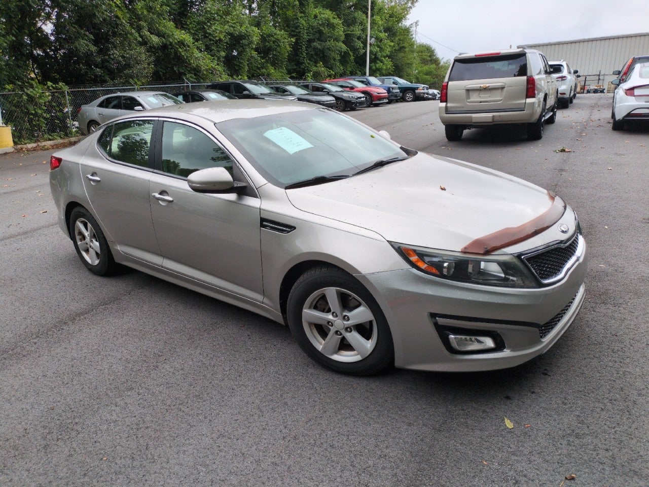 Silver 2014 Kia Optima Sedan Front-Wheel Drive Automatic