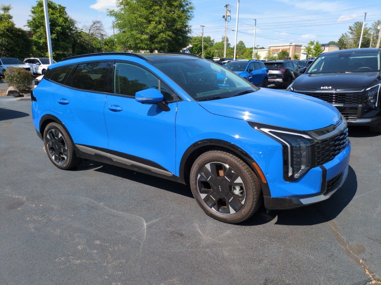 Nebular Blue 2026 Kia Sportage SUV / Crossover Front-Wheel Drive Automatic