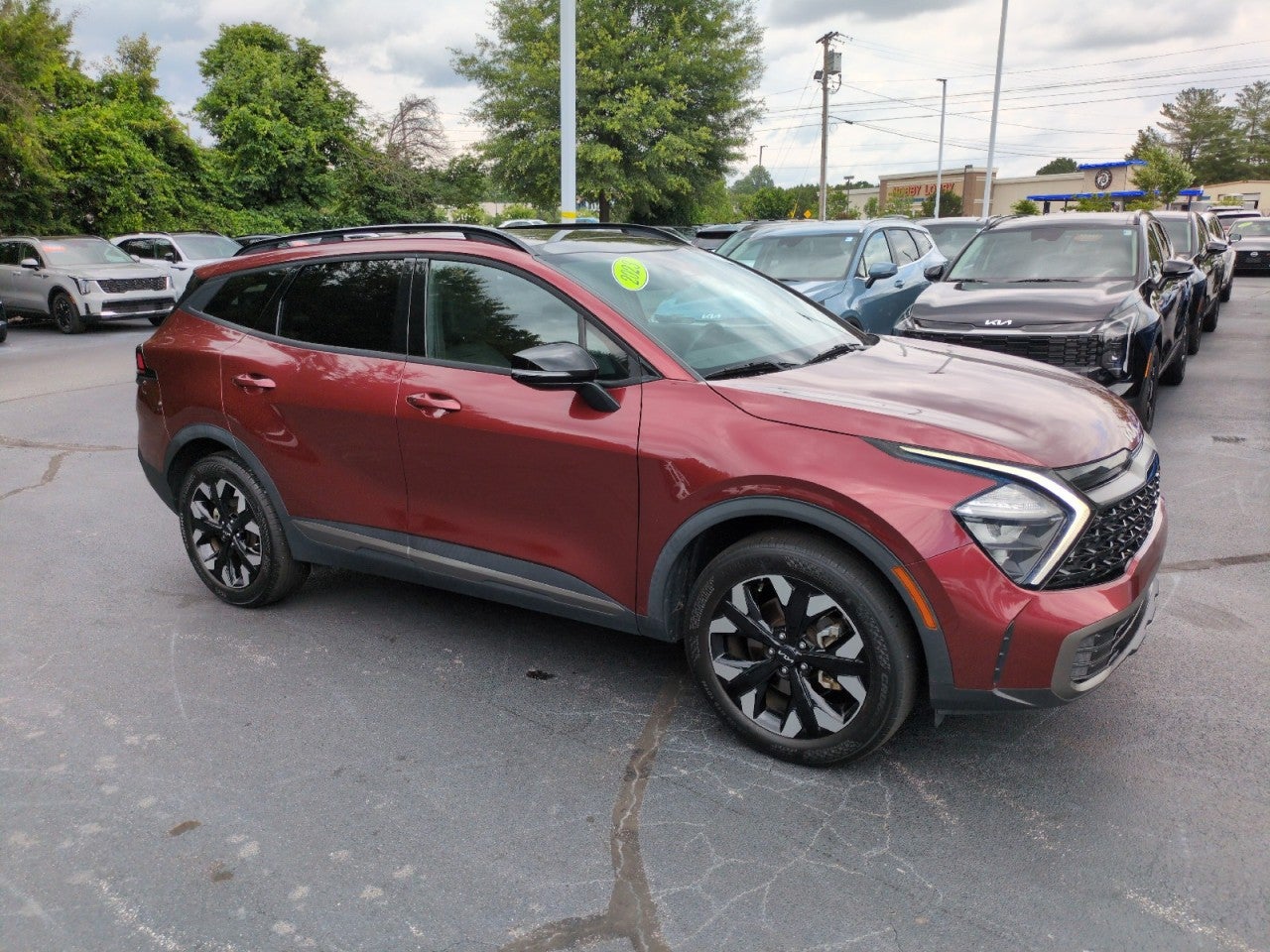 Dawning Red 2023 Kia Sportage SUV / Crossover All-Wheel Drive Automatic