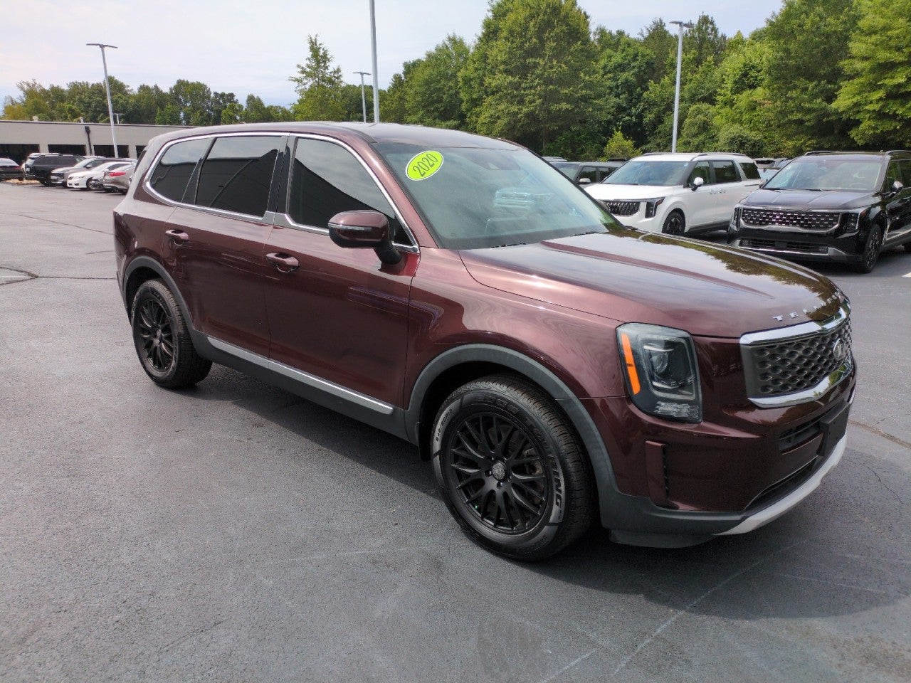 Red 2020 Kia Telluride SUV / Crossover All-Wheel Drive Automatic
