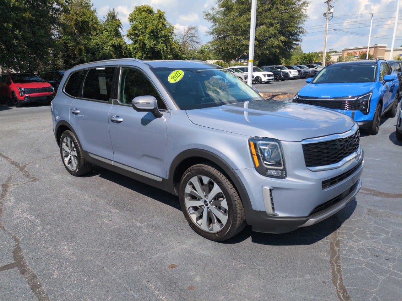 Everlasting Silver 2022 Kia Telluride SUV / Crossover All-Wheel Drive Automatic