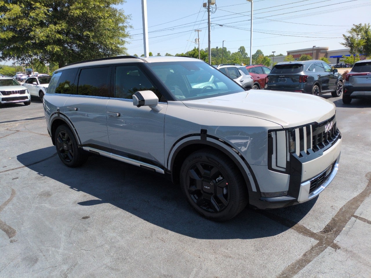 Gray 2027 Kia Telluride Hybrid SUV / Crossover All-Wheel Drive Automatic